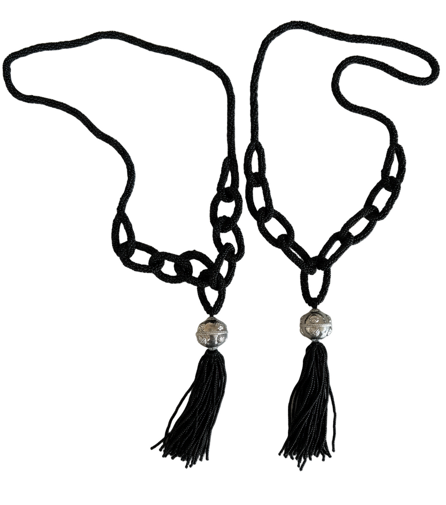 Beaded Tassel Lariat