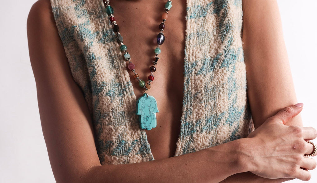 Mix Hamsa Necklace