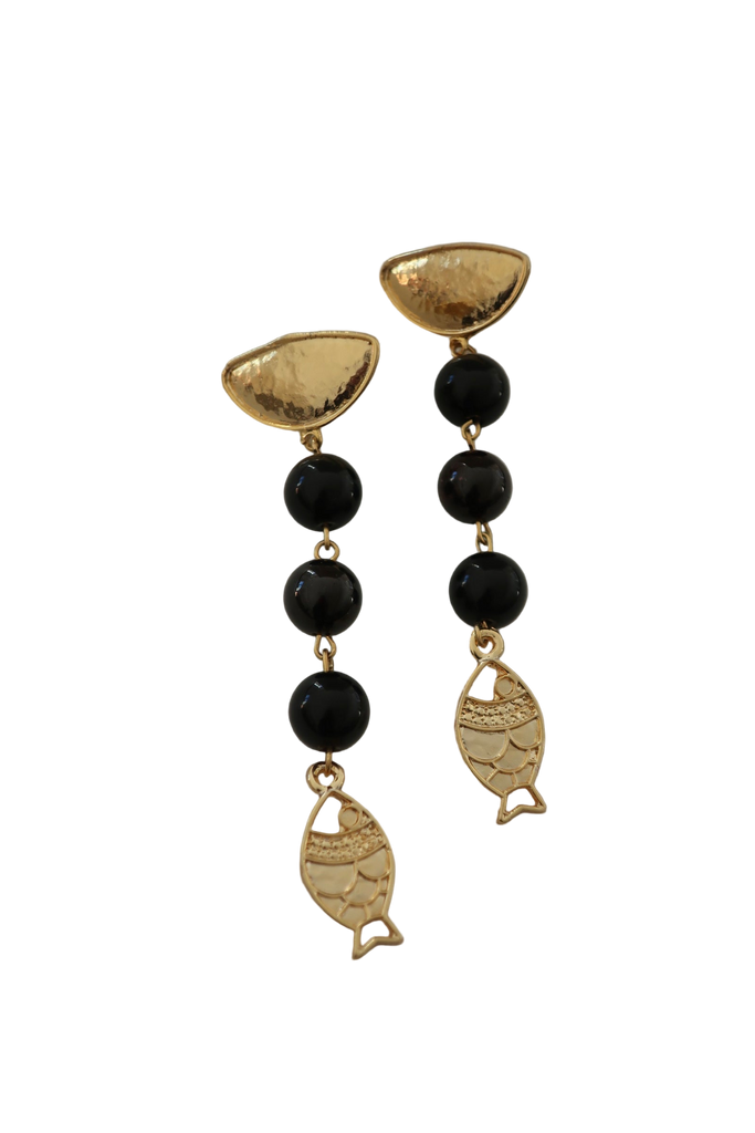 Fish Droplet Earrings
