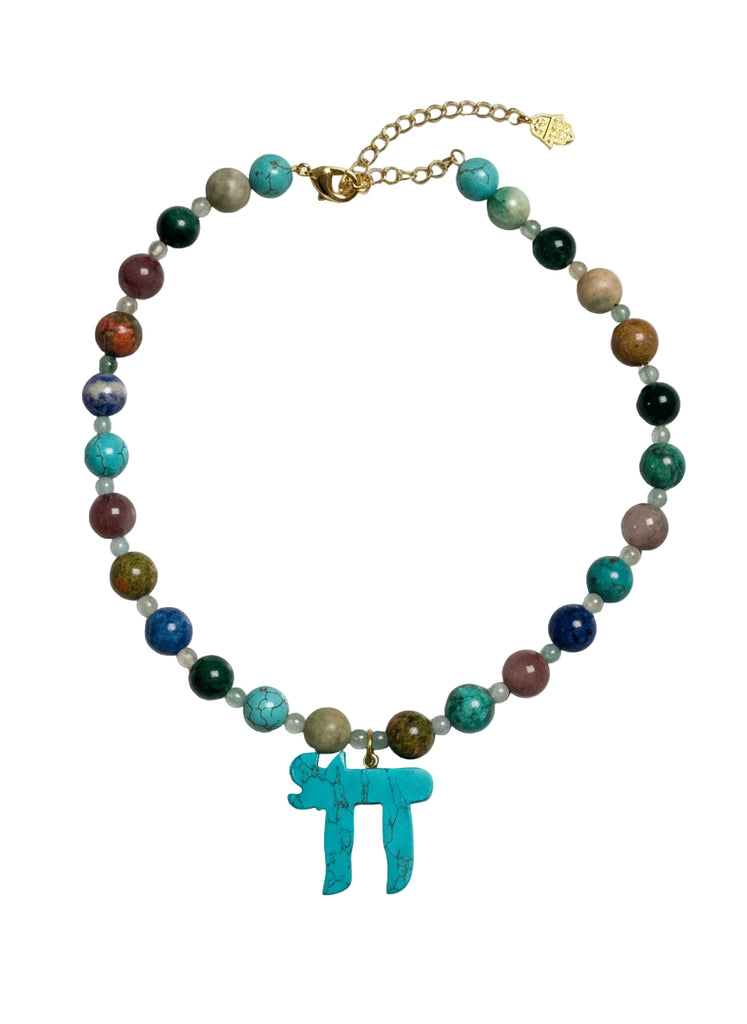 Turquoise Chai Choker