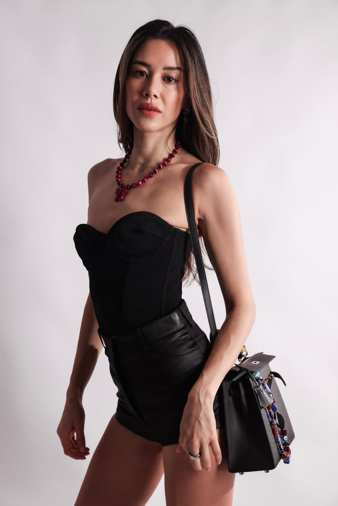 Tiger eye chai choker