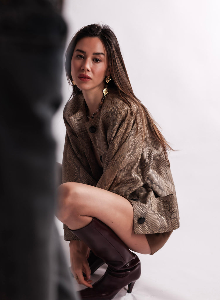 Statement Fish Droplet Earrings