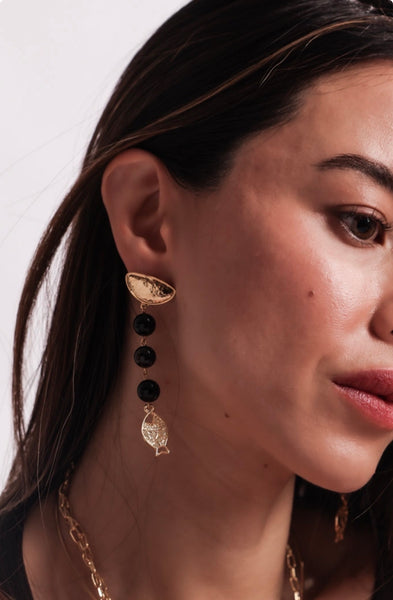 Fish Droplet Earrings