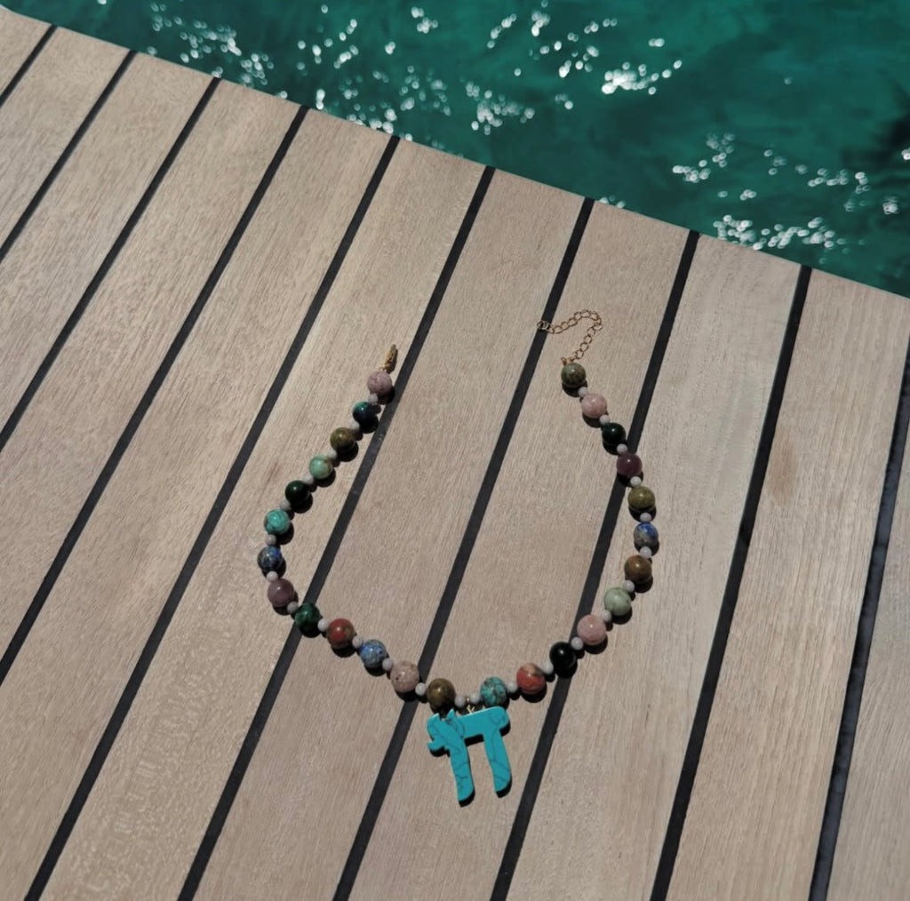 Turquoise Chai Choker