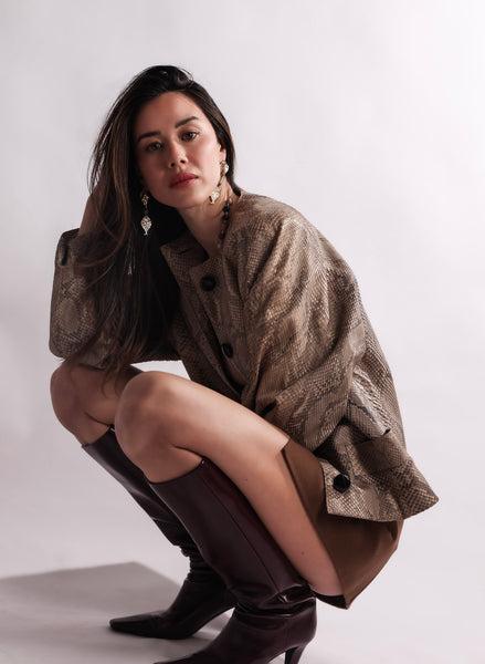 Statement Fish Droplet Earrings