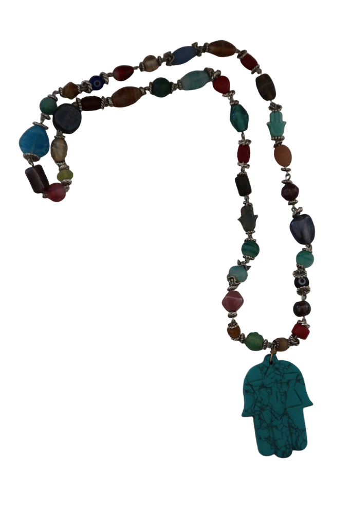 Mix Hamsa Necklace