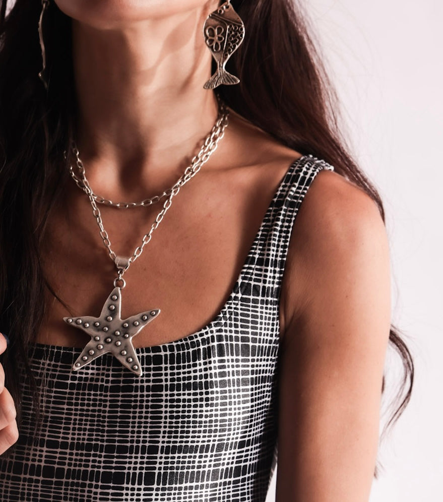 Chain Star Necklace