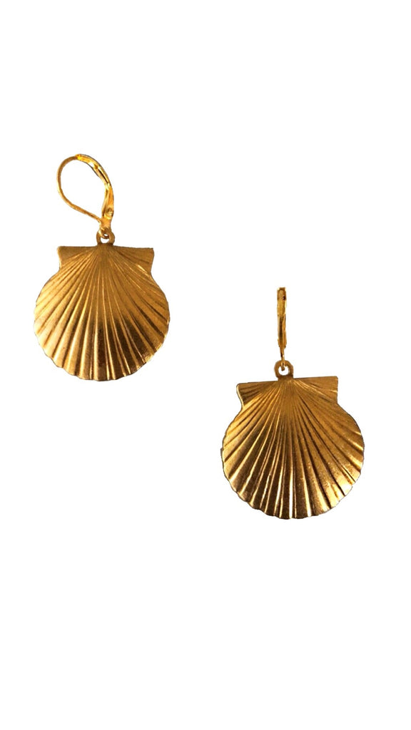 Statement Shell earrings